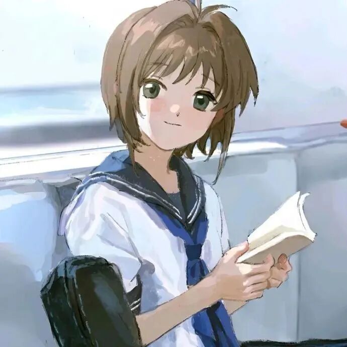 学院风小樱动漫头像女