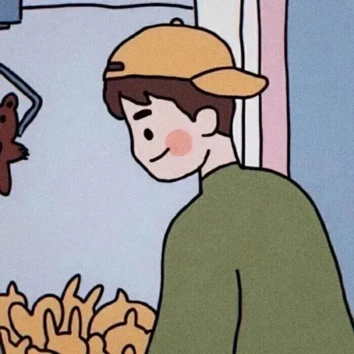 手绘情侣头像
