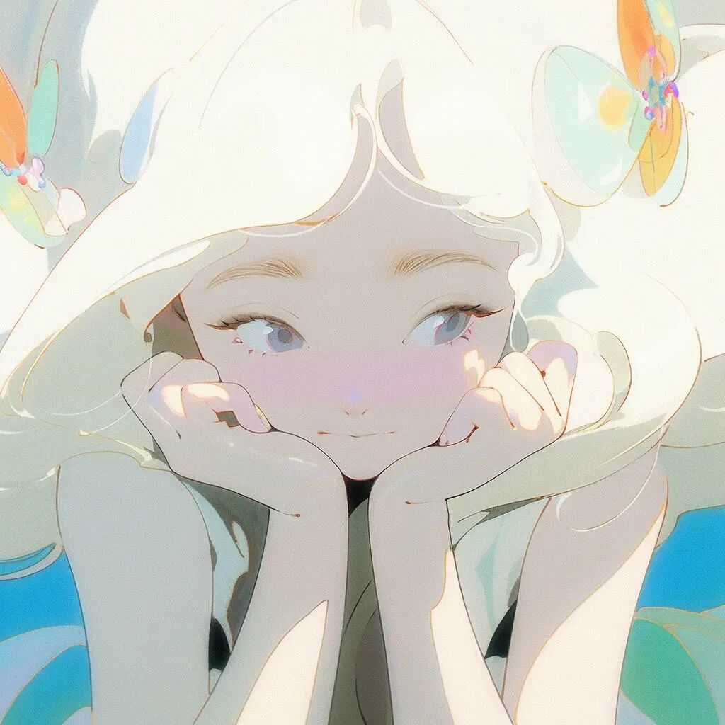 唯美动漫头像女