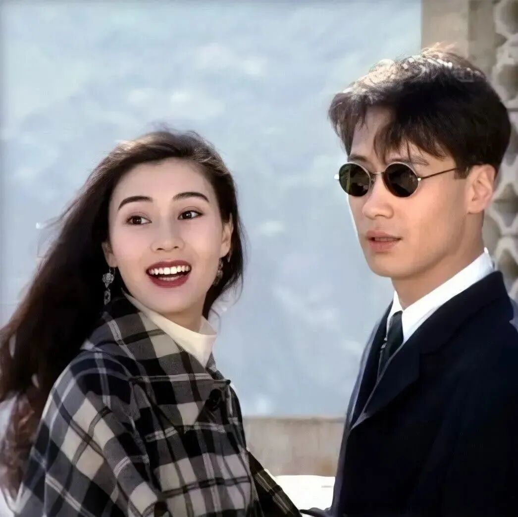 黎明李嘉欣墨镜真人情侣头像