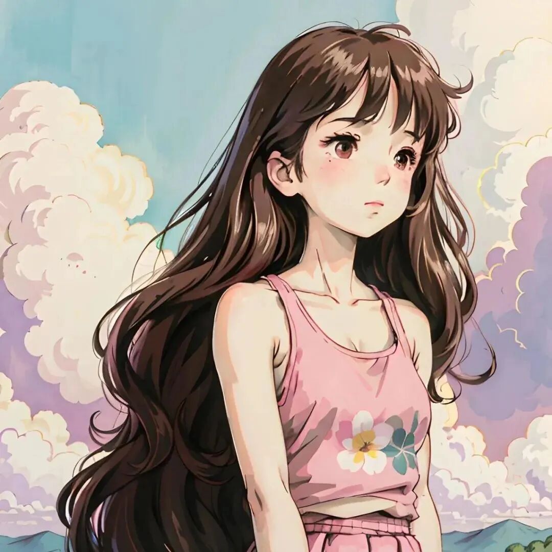 五人闺蜜头像唯美动漫闺蜜头像