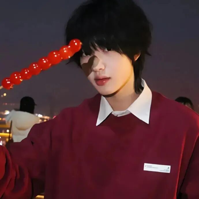 冰糖葫芦男生头像