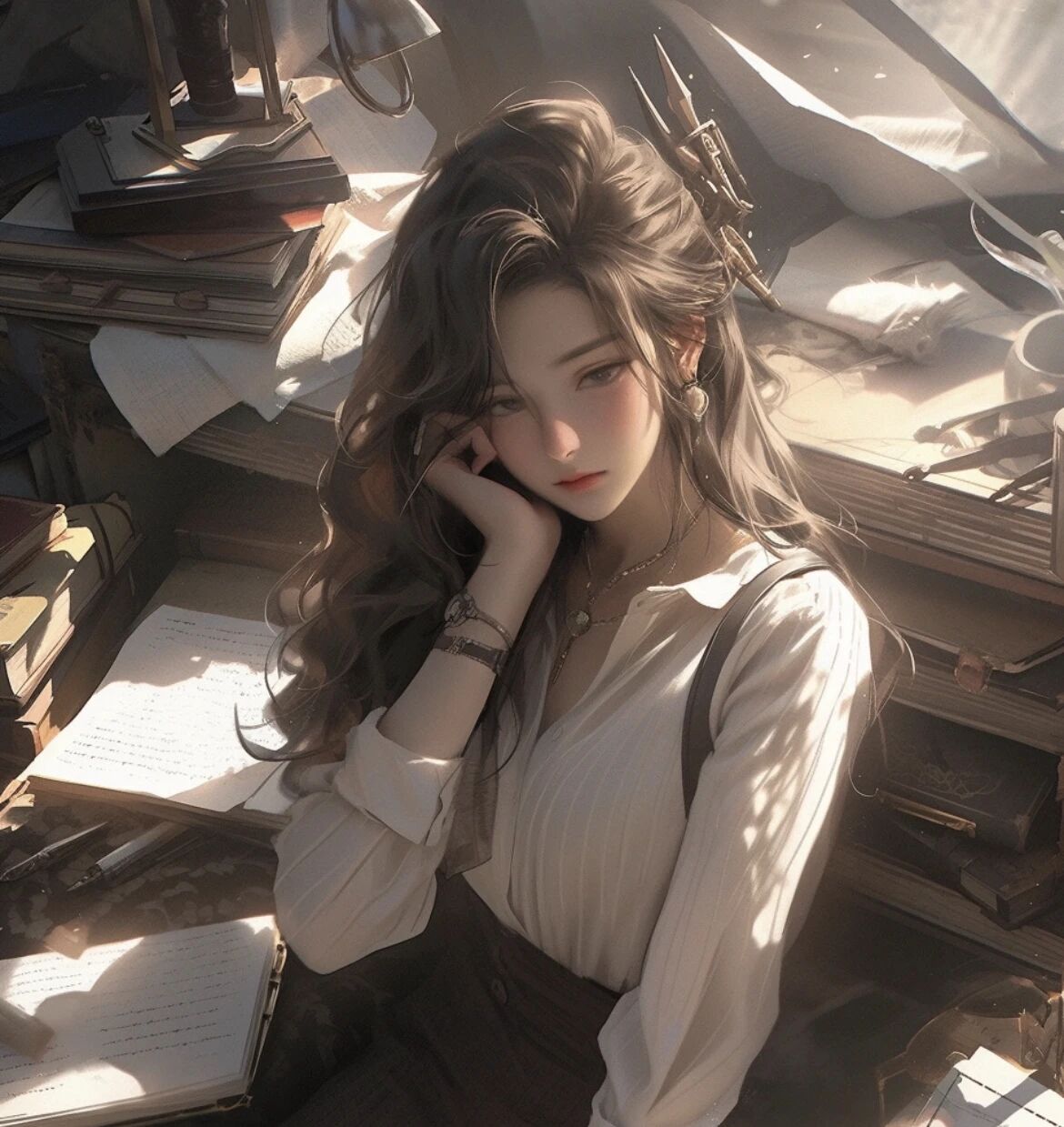 立体3D御姐动漫头像女