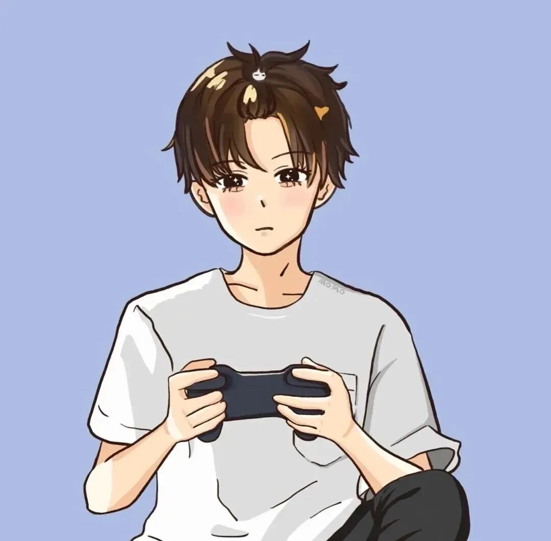 简约手绘动漫情侣头像
