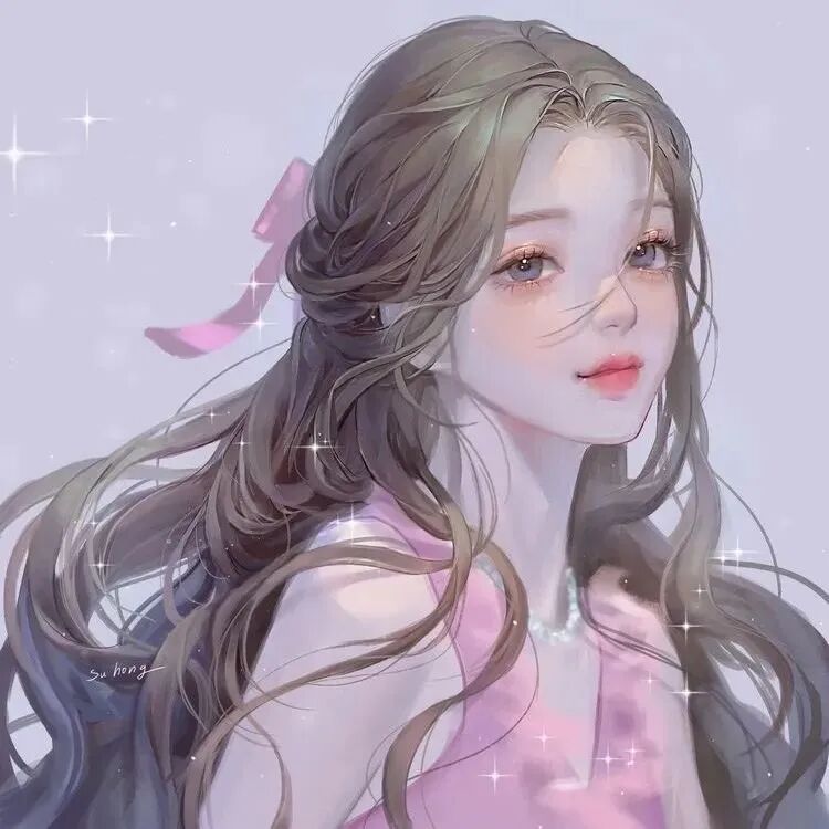 手绘动漫头像女