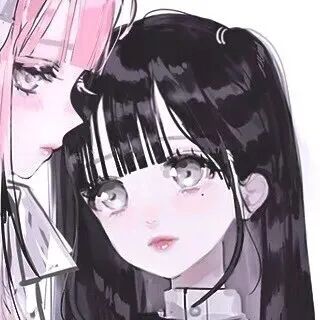 二人闺蜜头像动漫闺蜜头像
