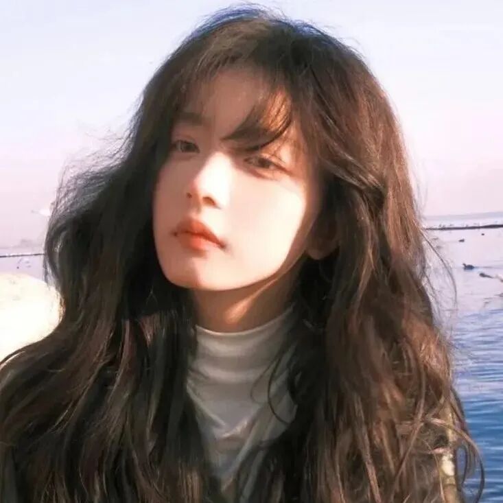 海边女生头像