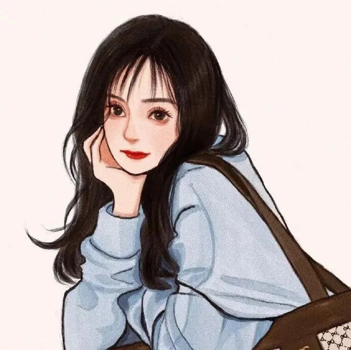 手绘动漫头像女