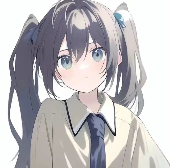 双马尾动漫头像女