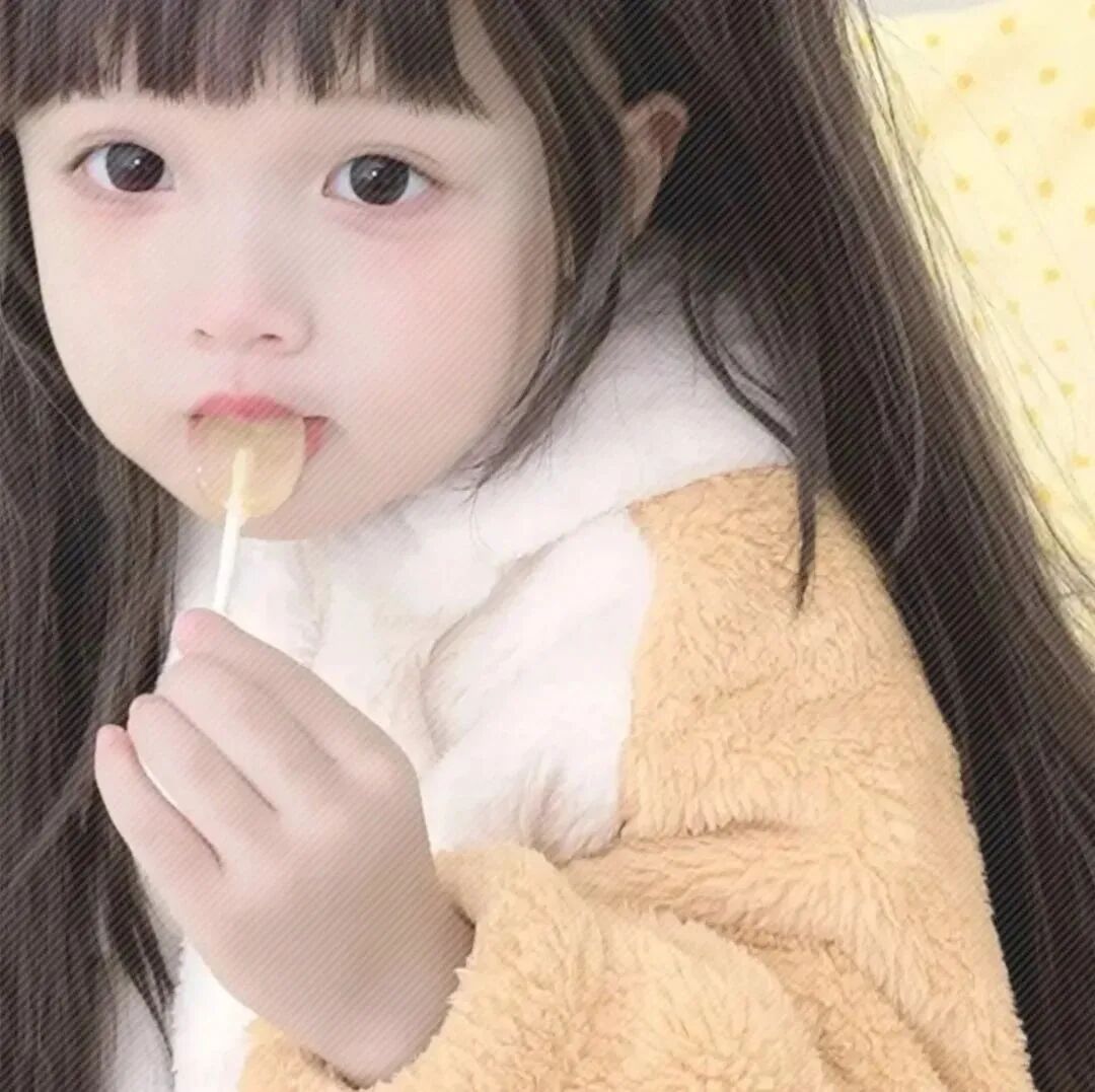 可爱小女孩萌娃头像