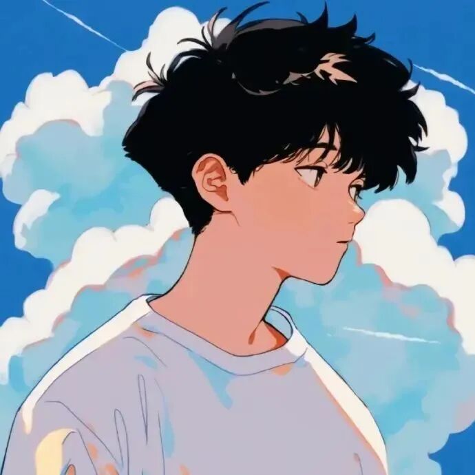 唯美动漫头像男