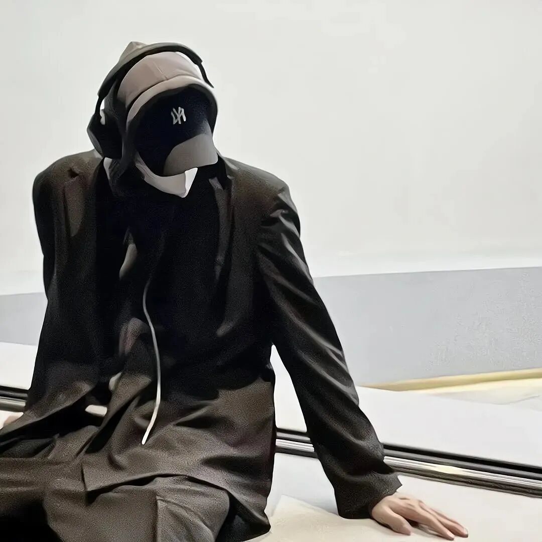 氛围感不露脸男生头像