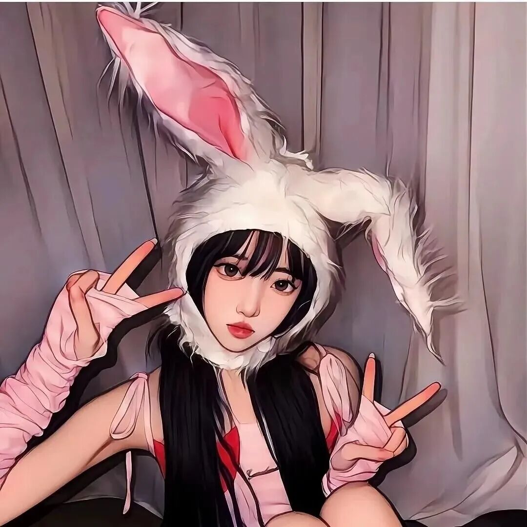 转手绘二人闺蜜头像真人闺蜜头像