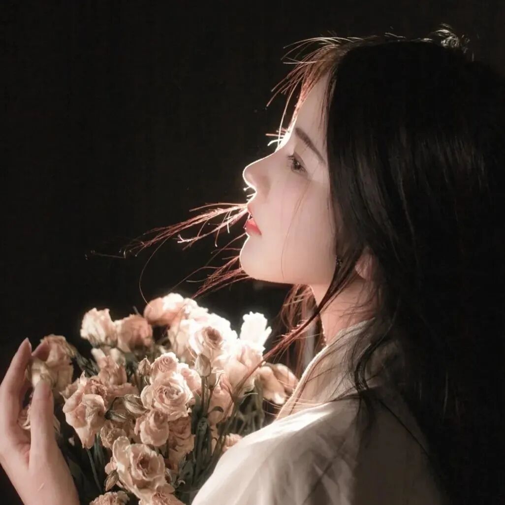 鲜花二人闺蜜头像真人闺蜜头像