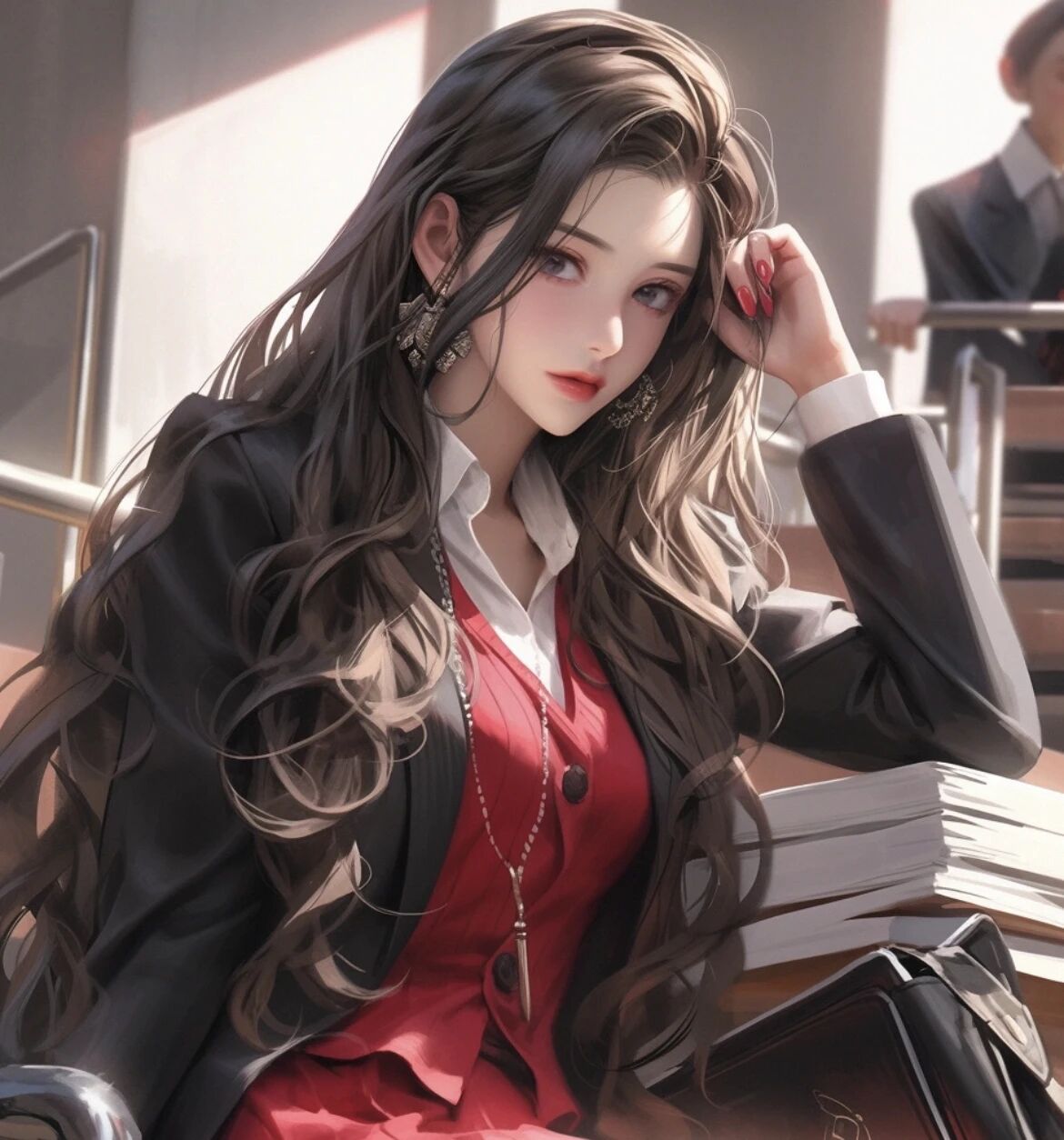 立体3D御姐动漫头像女