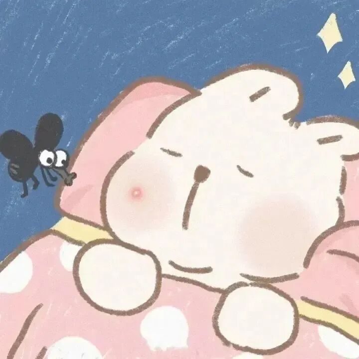 沙雕搞怪蚊子卡通情侣头像