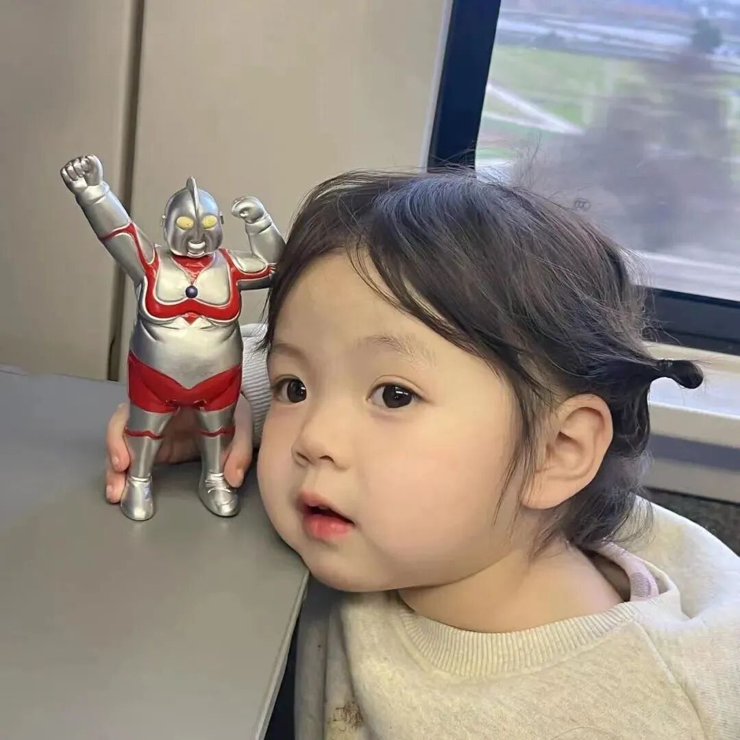 可爱小女孩萌娃头像