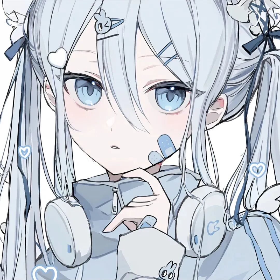 耳机动漫头像女