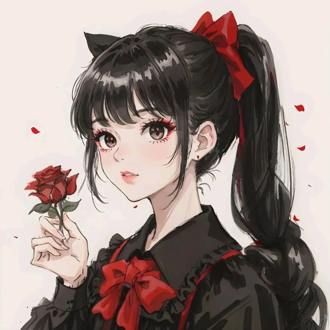 超仙气鲜花八人闺蜜头像动漫闺蜜头像