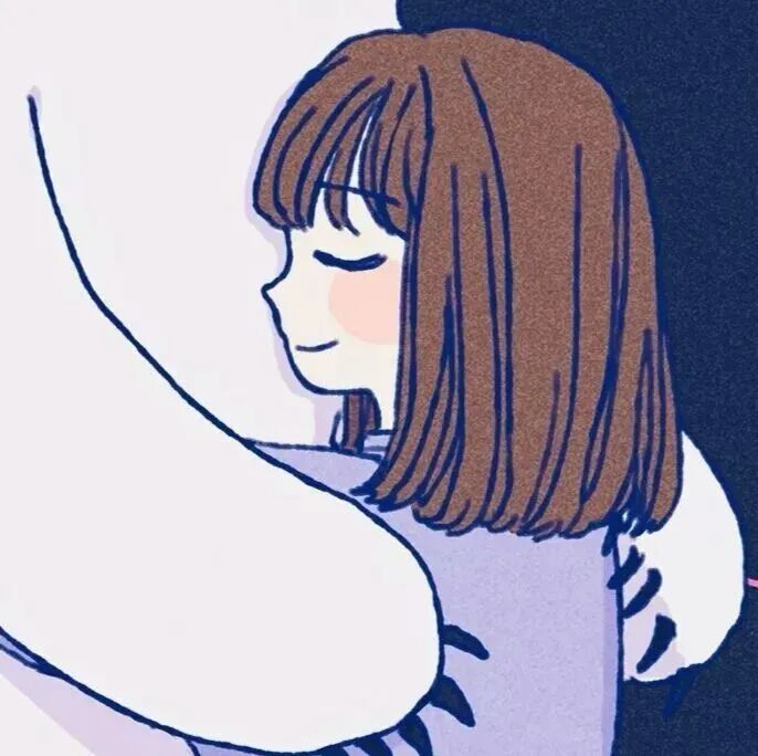 治愈动漫情侣头像