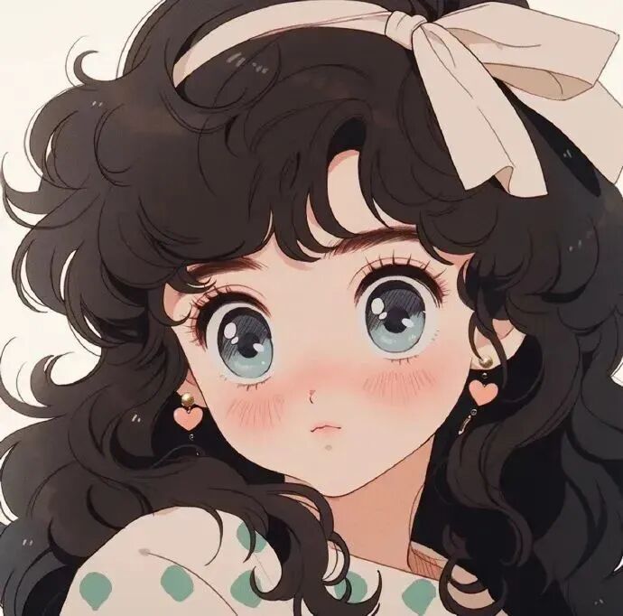 害羞动漫头像女