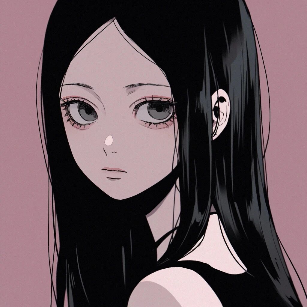 暗黑动漫头像女