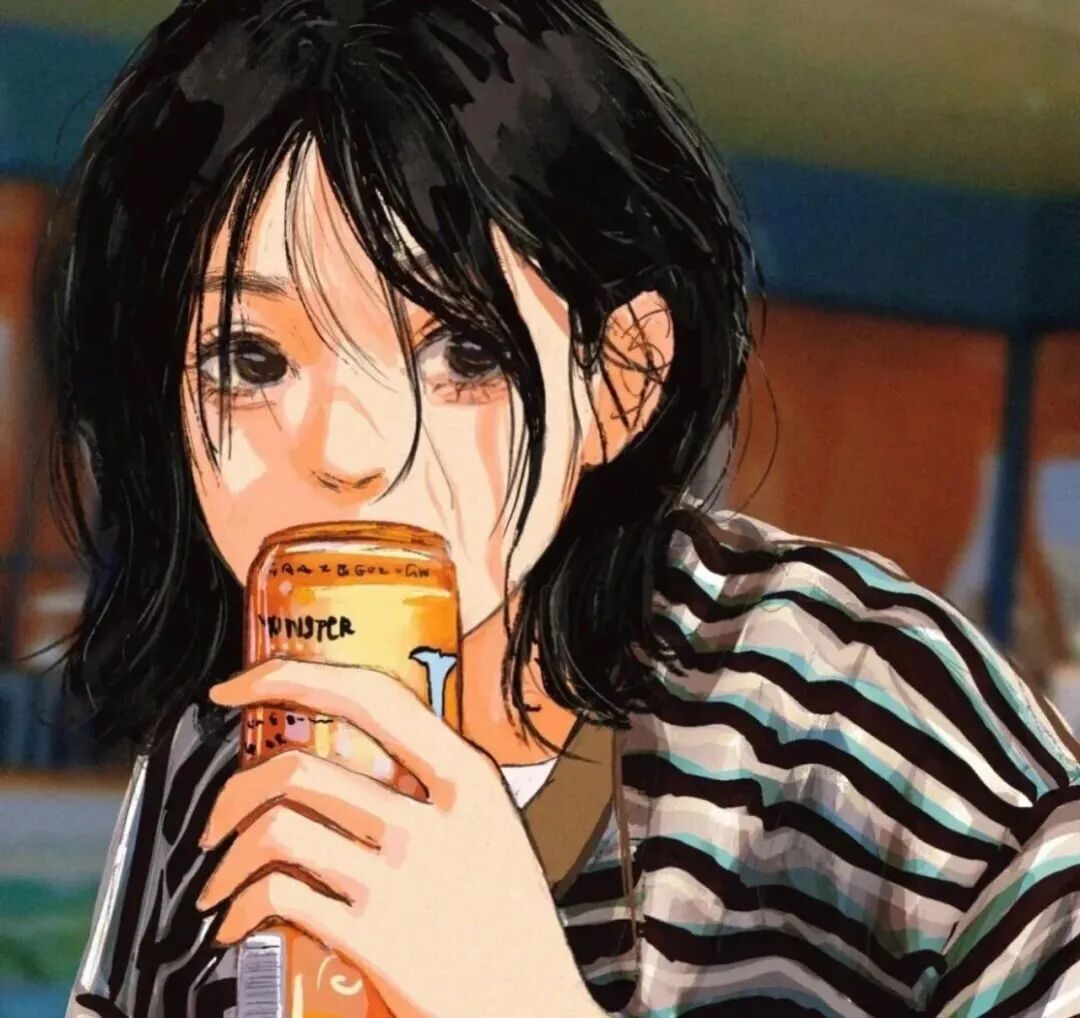手绘动漫头像女