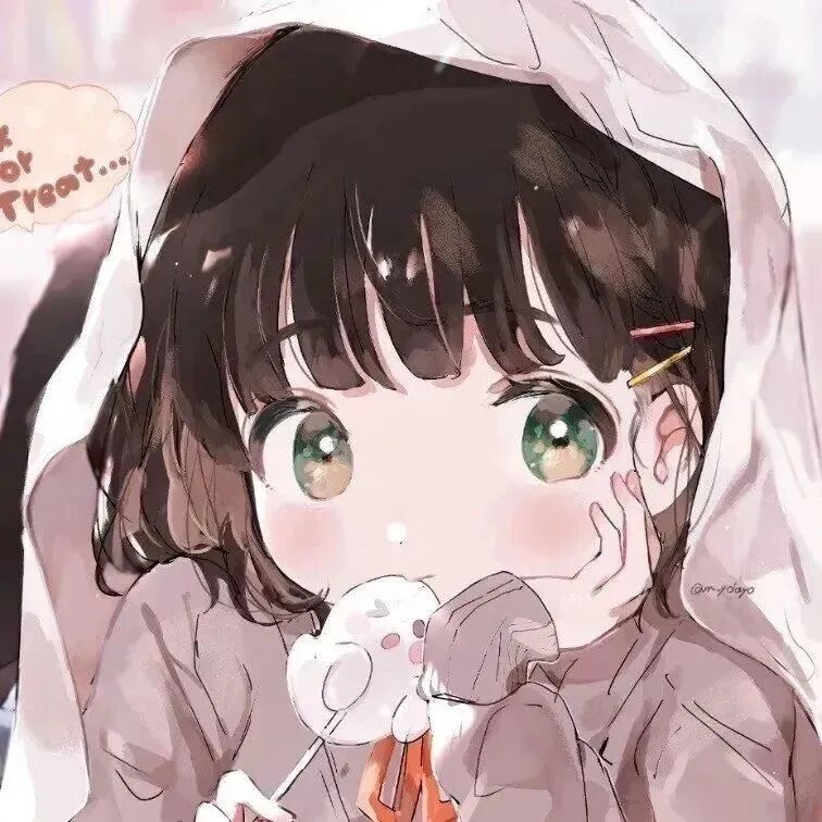 棒棒糖动漫头像女