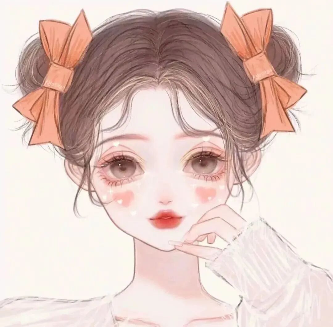 手绘动漫头像女