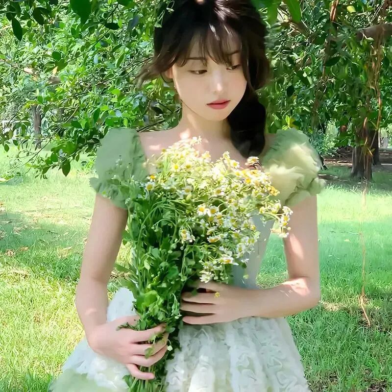 小清新鲜花女生头像