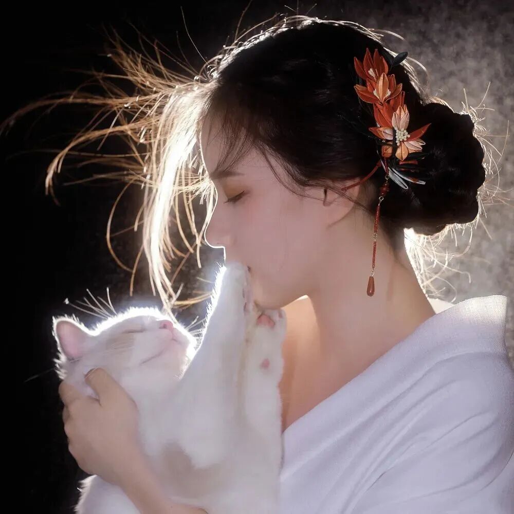 氛围感侧脸二人闺蜜头像真人闺蜜头像