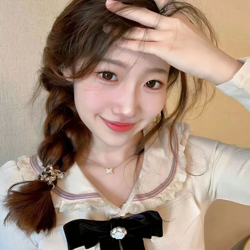 甜美爱笑女生头像