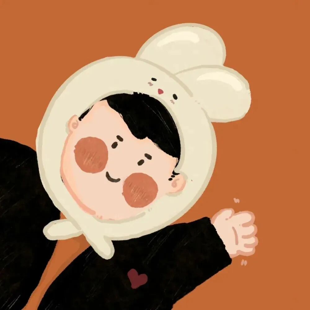 可爱动漫情侣头像