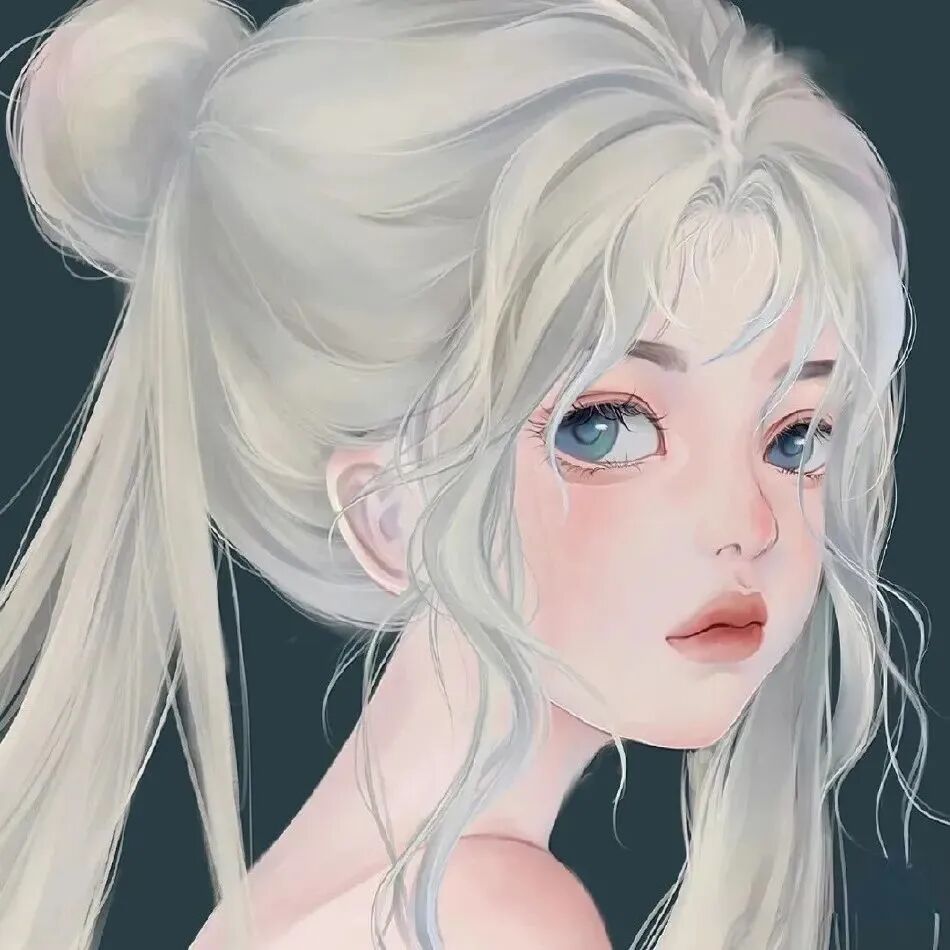 手绘动漫头像女