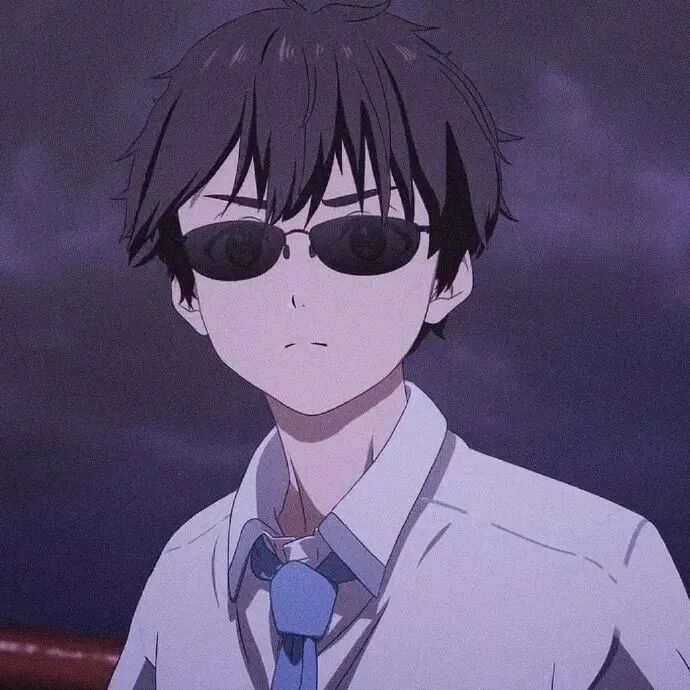 墨镜动漫头像男