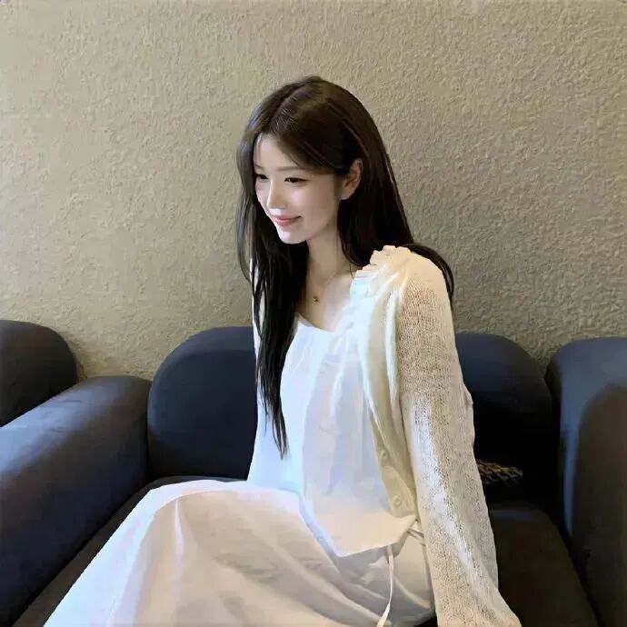 甜美爱笑女生头像