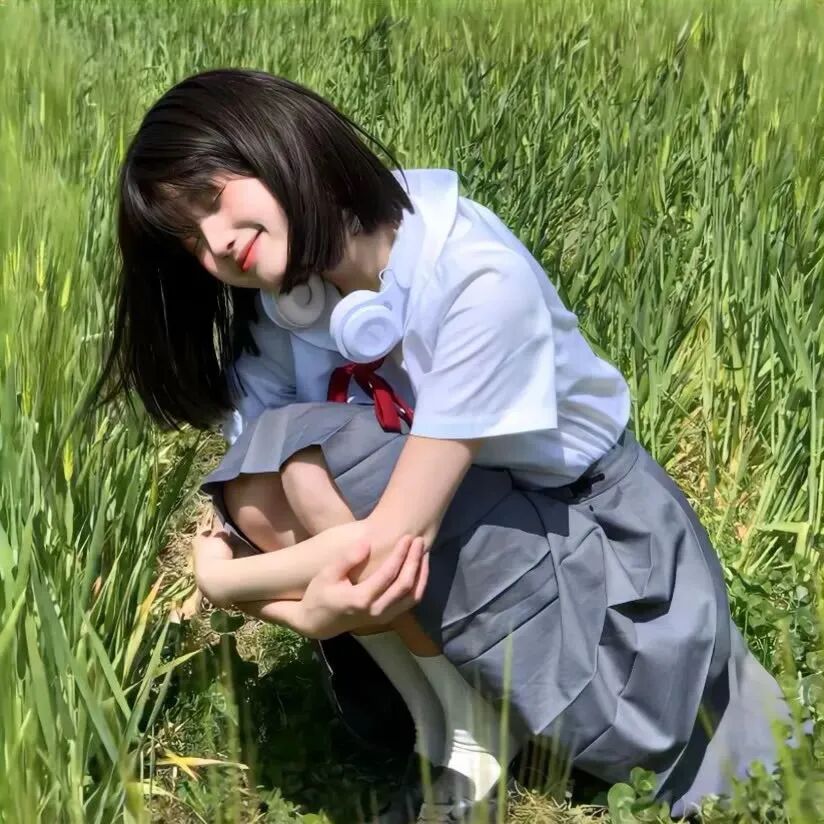小清新可爱女生头像