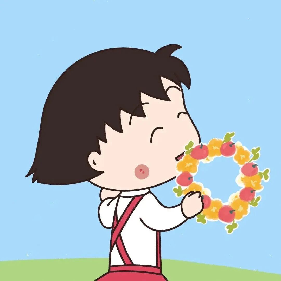 可爱樱桃小丸子卡通头像