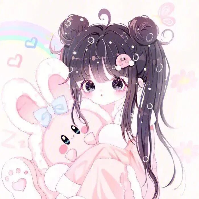 可爱手绘动漫头像女