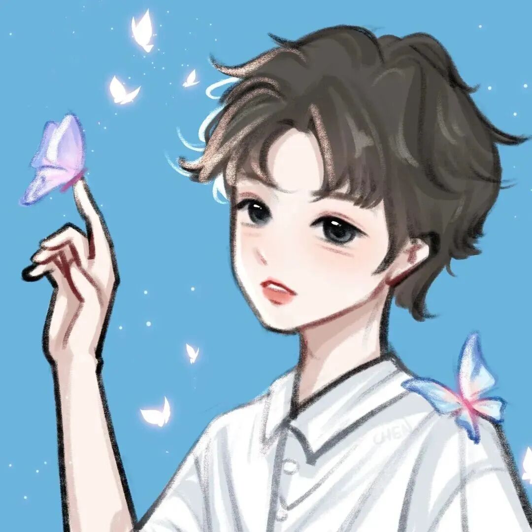 shouhuidaimqltx手绘情侣头像