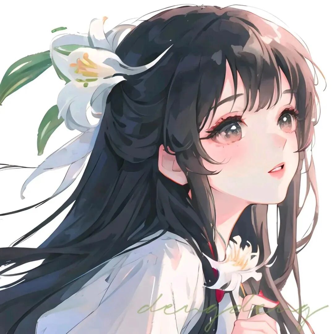 小清新八人闺蜜头像动漫闺蜜头像