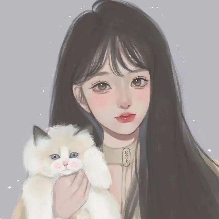 手绘动漫头像女