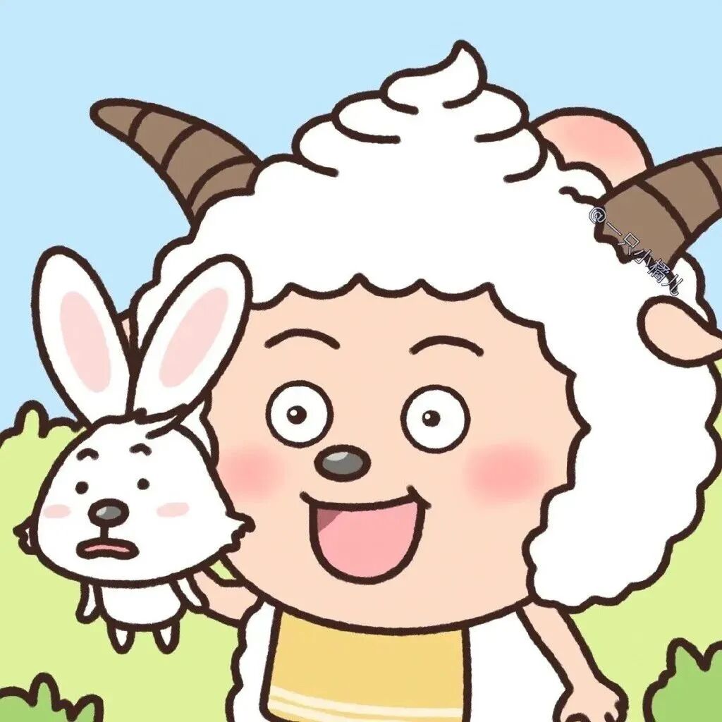 可爱懒羊羊卡通头像