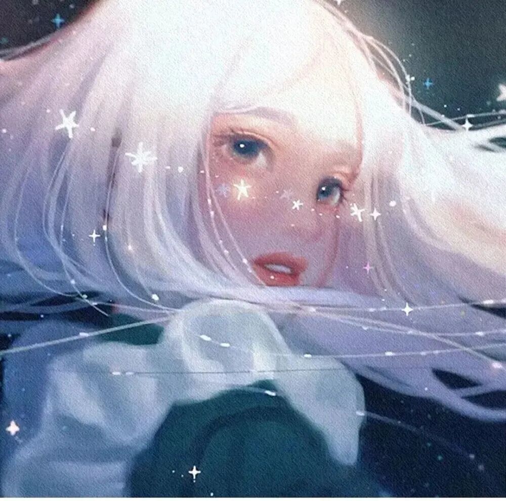 唯美动漫头像女