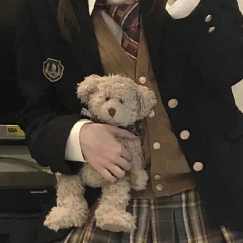 学院风不露脸女生头像