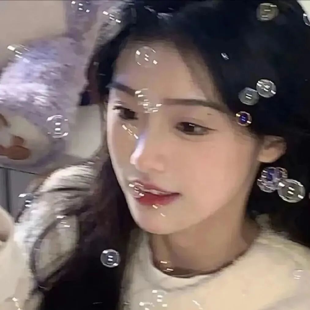 泡泡女生头像