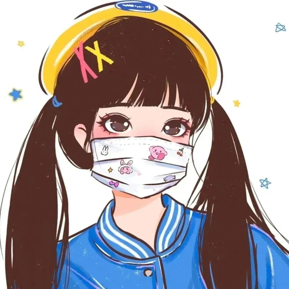 可爱手绘动漫头像女