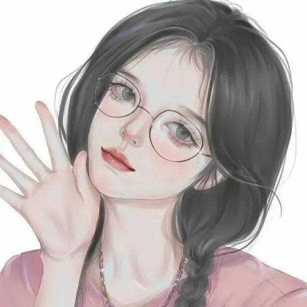 手绘动漫头像女