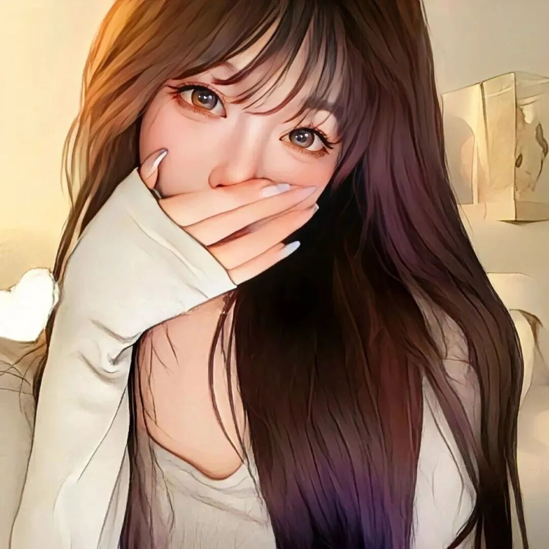转手绘女生头像
