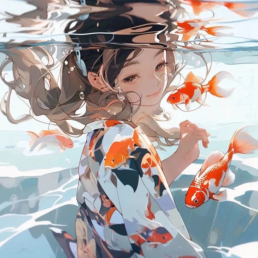 唯美六人闺蜜头像动漫闺蜜头像